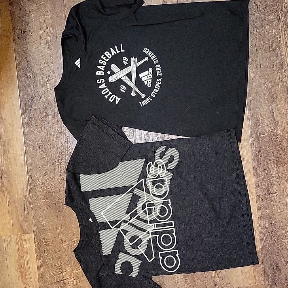 2 Adidas Climate Cool tees